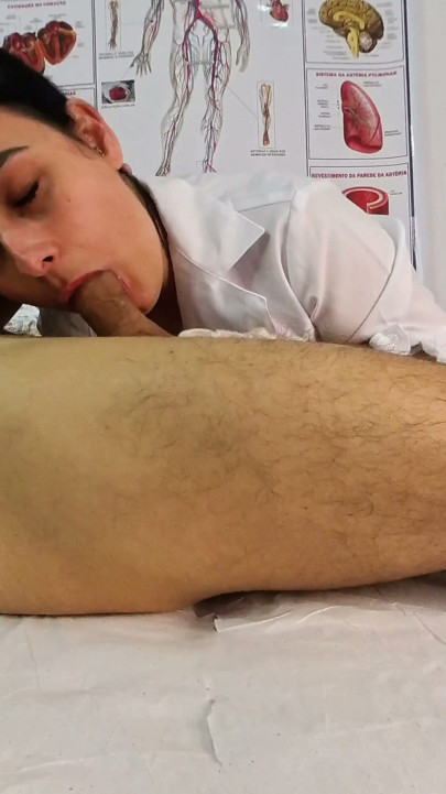 Oops... I got a hardon in front of the nurse | Clip 1