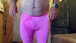 Meia-calça rosa