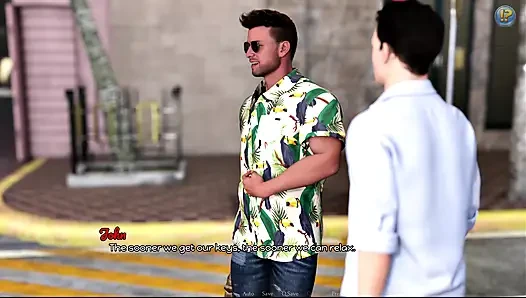 Kocam ve kocamın patronuyla seks tatili (bölüm 4)