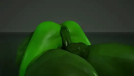 Hulk ngabisin pantatnya hulk (Jennifer Walters) MARVEL PORN