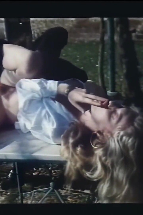 Moana Pozzi Blonde Bitch Takes It Rough and Deep