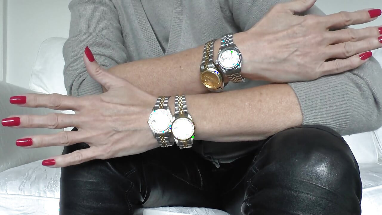 ساعاتي الفاخرة تجعلك قرنية جدا، تعليمات للاستمناء، سيدة فيكتوريا فالنتي