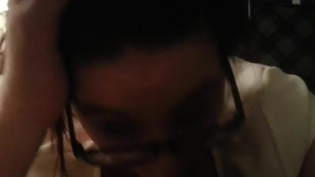 Wife sucks cock