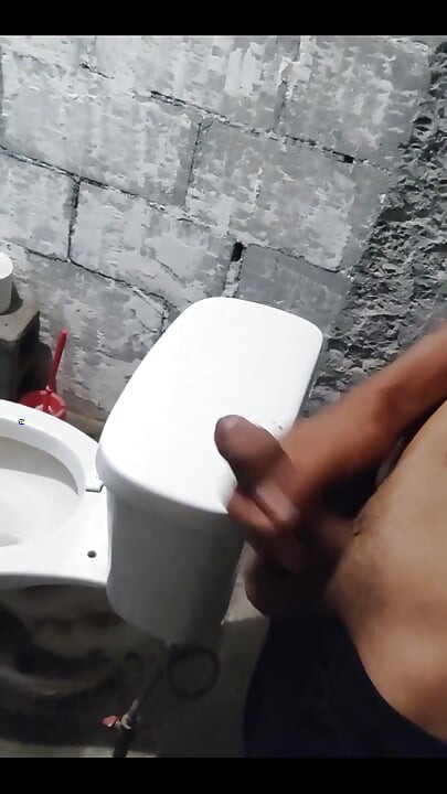 Cum in the Bathroom