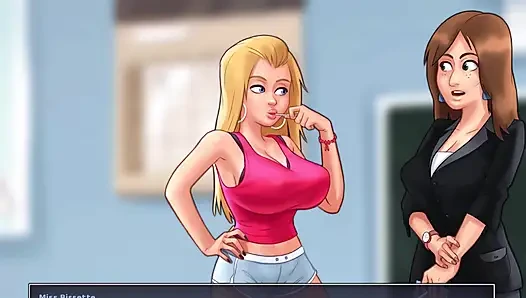 Summertime Saga - Jenny asked me to help her take nudes