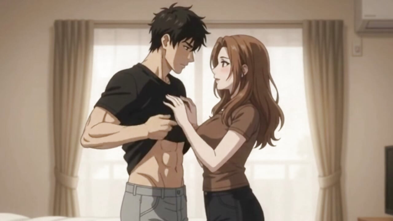 Roommate’s Girlfriend Walked In and seduce me to fuck her