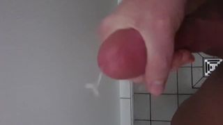 Big cum in hostel shower