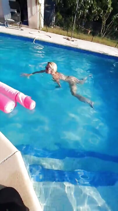 French Poolside Fantasy: Sexual Tension at the Pool.