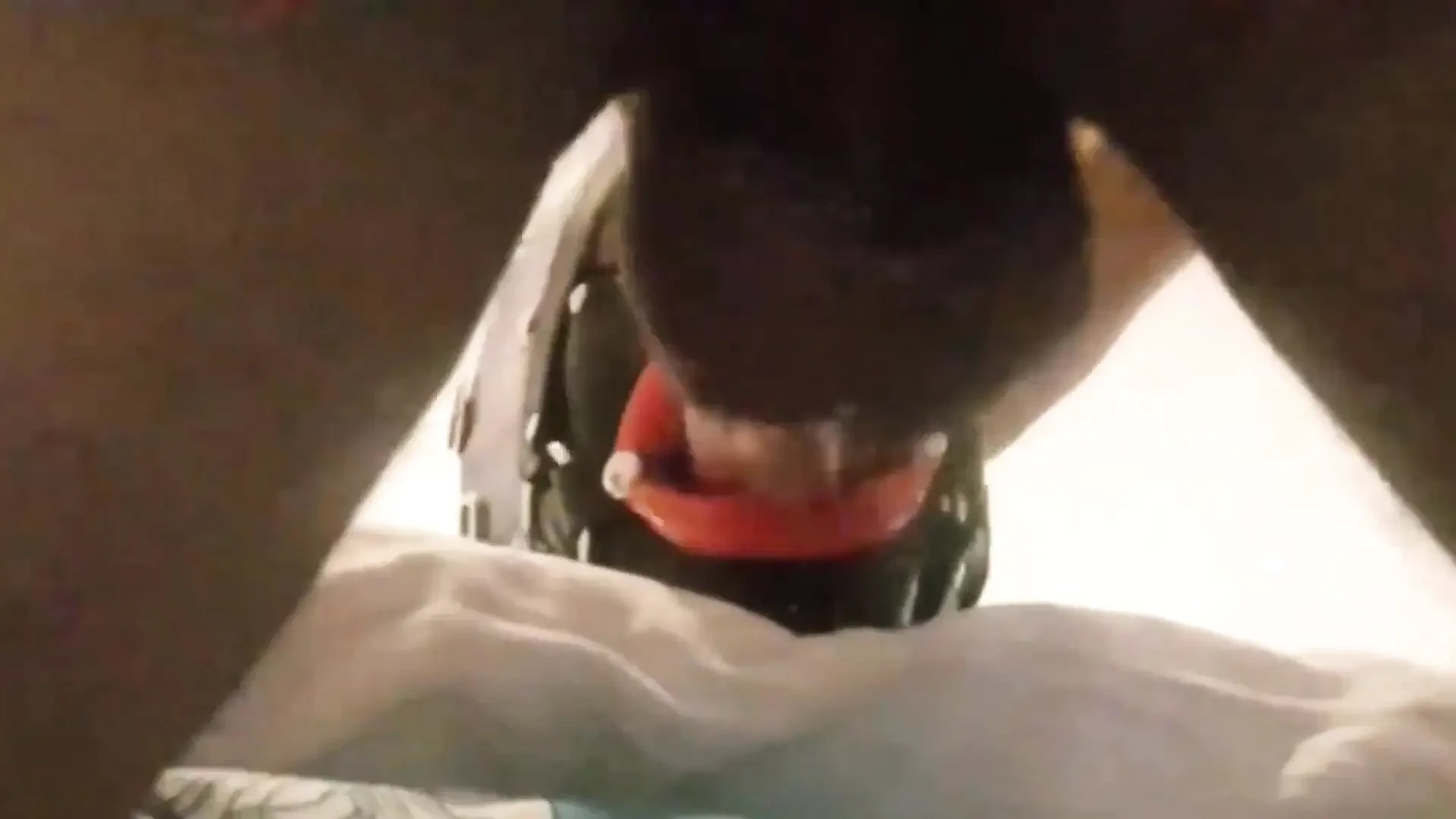 MILF with Ring Gag, Fake Lips, Mouth and Facial