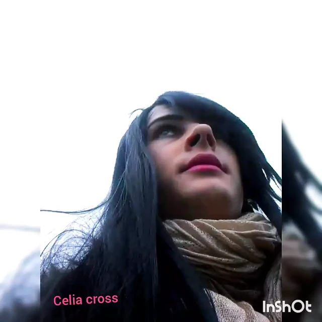 Beautiful little trans trans trans a French transvestite Celia Cross