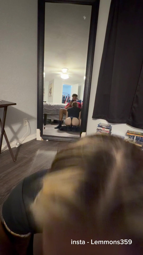 sound up loud deepthroat sloppy white petite blonde cheating