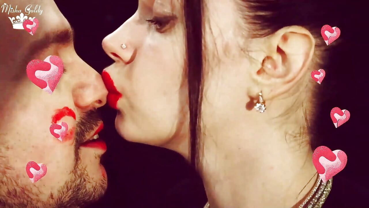 Valentines face and body kissing compilation!