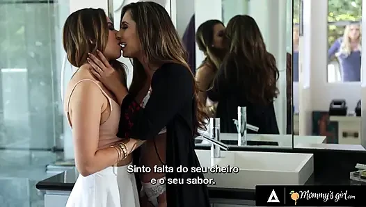 MOMMY'S GIRL - Neighbor Caught MILF Reena Sky & Stepdaughter Tiffany Watson - PORTUGUESE SUBTITLES