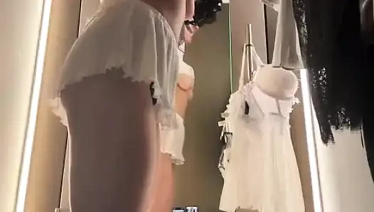 Crazy fucking in the changing room