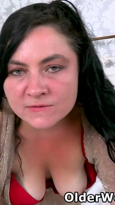 Go ahead and enjoy Christina's hairy sex holes as she reveals herself to you completely naked | Clip 1