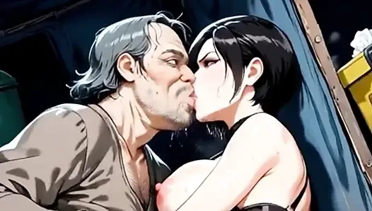 Valentina Babe Is a Slut Who Cheats on Her Impotent Husband with Beggars and Aliens, Animation Hentai Waifu