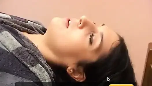 Italian brunette rides a hard big cock in the kitchen