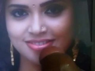 Sborra omaggio per l&#39;attrice telugu indiana Karunya