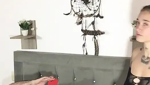 I get on top of my boyfriend and make him come inside me