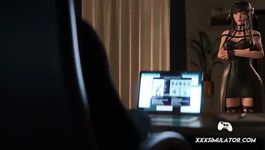 With Each Thrust, Yor Forger Melts in Pleasure Until Her Creampie Surprise