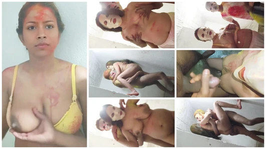 Season 2. Celebrating Holi with husband's friend