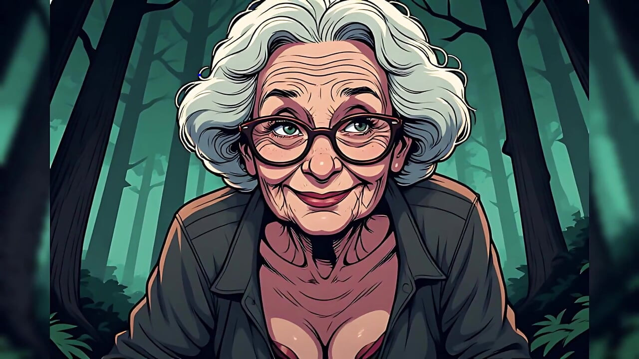 Topless Cartoon Grannies