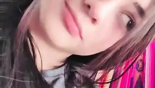 Colombian Latina Masturbates and Touches Her Big Tits