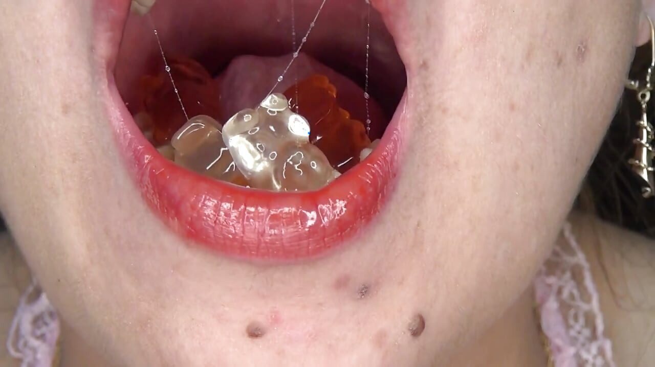 Swallowing Large Gummy Bears, Putting Them in the Vagina