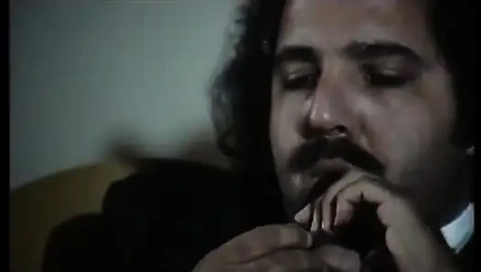 Wild vintage orgy with few hot MILFs