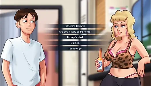 Sex with stepsister and neighbour .(summer time saga game)