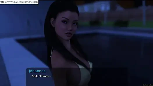 Summer with Mia - ngocok kontol di kolam renang