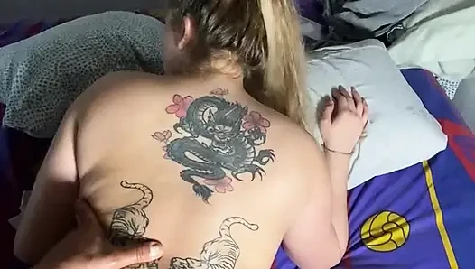 This time my boyfriend just came to fuck my ass, he blew it up and came several times inside