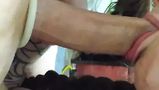 Sexy Girlfriend Throws Down!