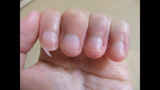 Olivier handen en nagels fetisjfoto's van 05 tot 12 2016