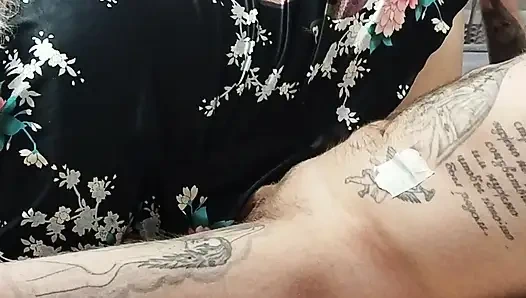 глубокий минет с глотанием спермы No13