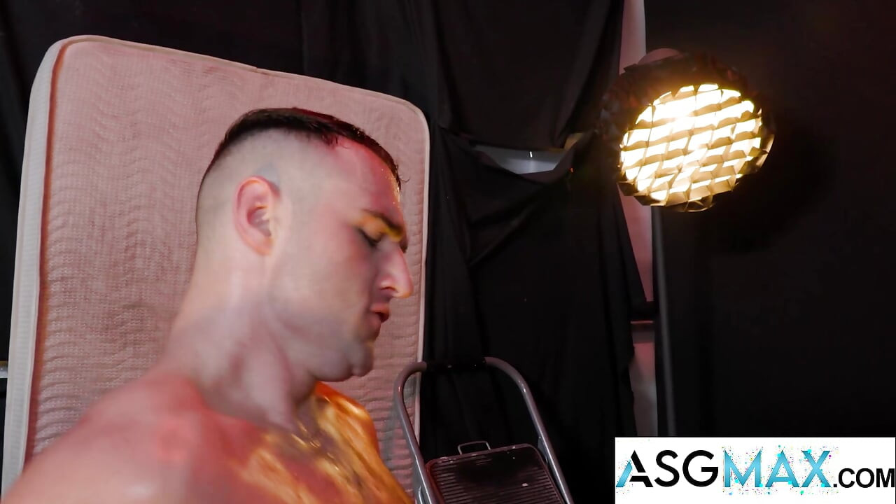 NEXT DOOR RAW - Inked Up Nic Sahara Works Over Michael Boston’s Bubble Butt in Leather
