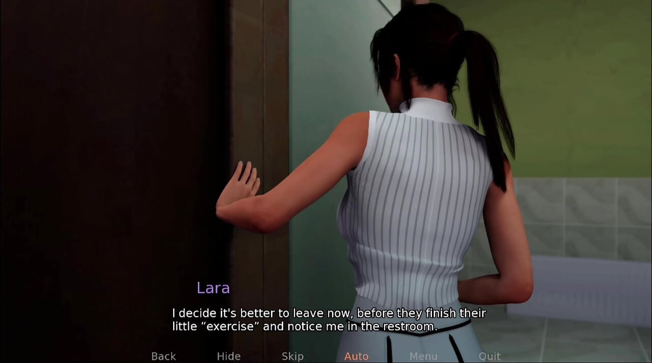 Croft adventure #1 - Lara can't stop thinking about the lesbian