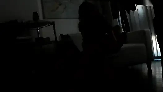 FUCKED IN THE OFFICE ON MY LOVESEAT WITH FAKE CLIENT