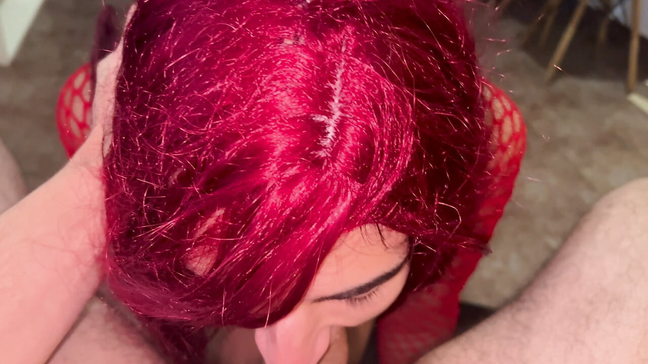 Femboy obediently gives a blowjob and then gets fucked