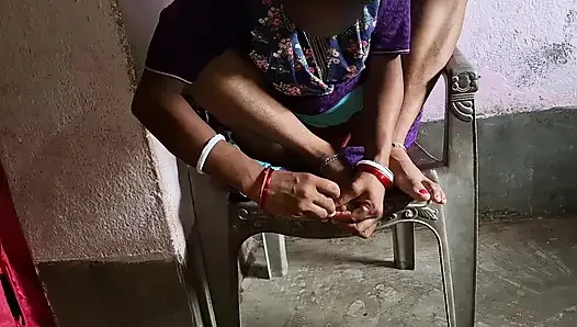 Beautiful Indian girl enjoy with her hot