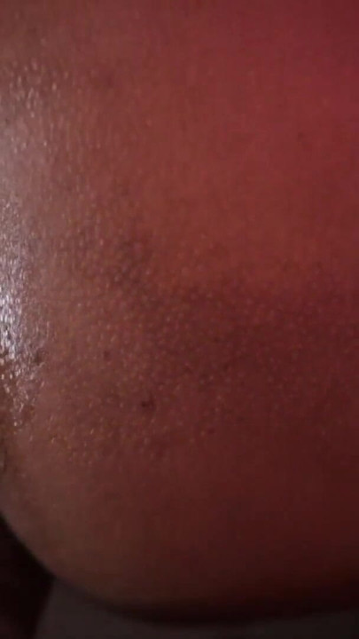 Powerful moment from "POV Camilo Brown Fucking a Grindr Hookup Condom to Bareback to Breeding With His Big Uncut Cock"