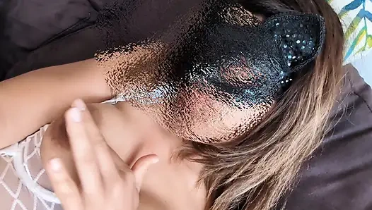 Masturbating me imagining that you look at me