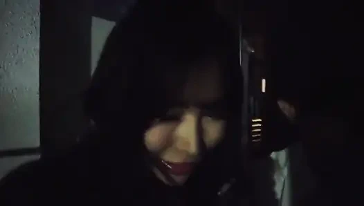 J-cup necken königin - nippelspiel Schmelze auf dem bett