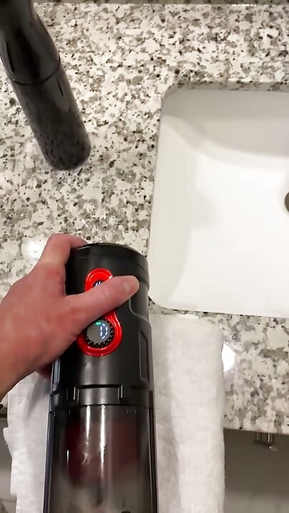 Red Spinning Toy Makes me Cum Twice!
