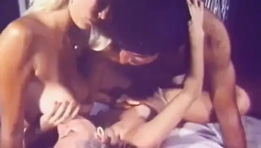 Sexy blonde vintage threesome pussy licking pussy fucking big cock sucking