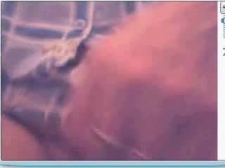 Mi gierlfriend masturbarse en webcam 3
