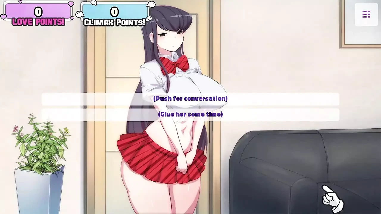 Waifuhub - частина 37 - секс-інтерв'ю Комі Комі не може спілкуватися в loveskysanhentai