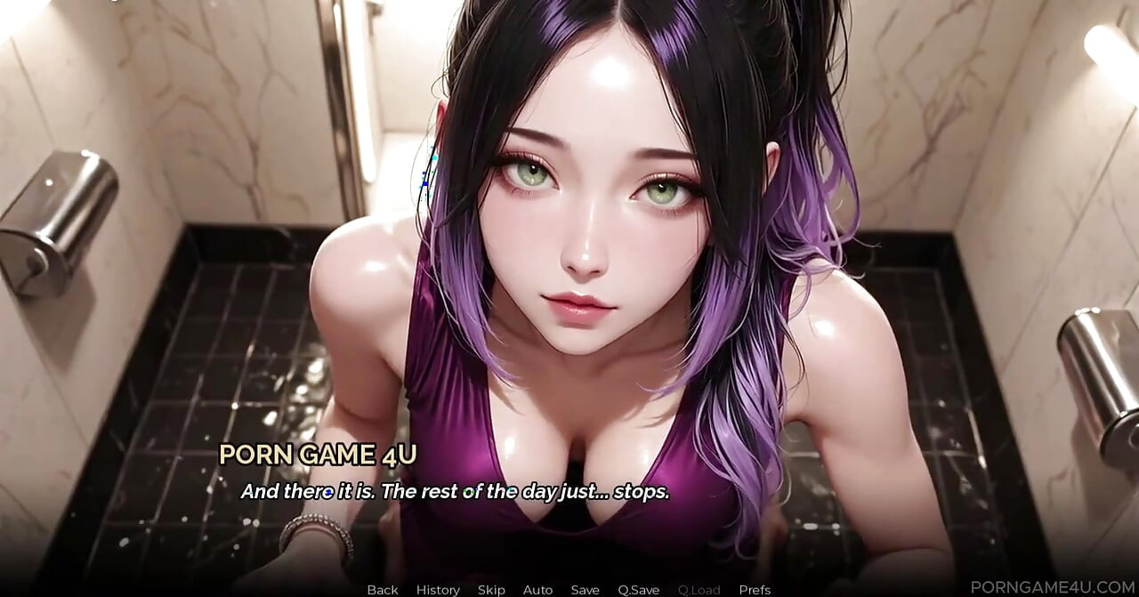 Ela trancou a porta do banheiro e imediatamente caiu de joelhos - Na Indústria - # 3 - Obscurastudios - por Porngame4u