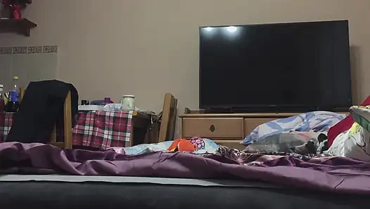 Indonesian Blowjob and Cumshot in Mouth Ass Cam View