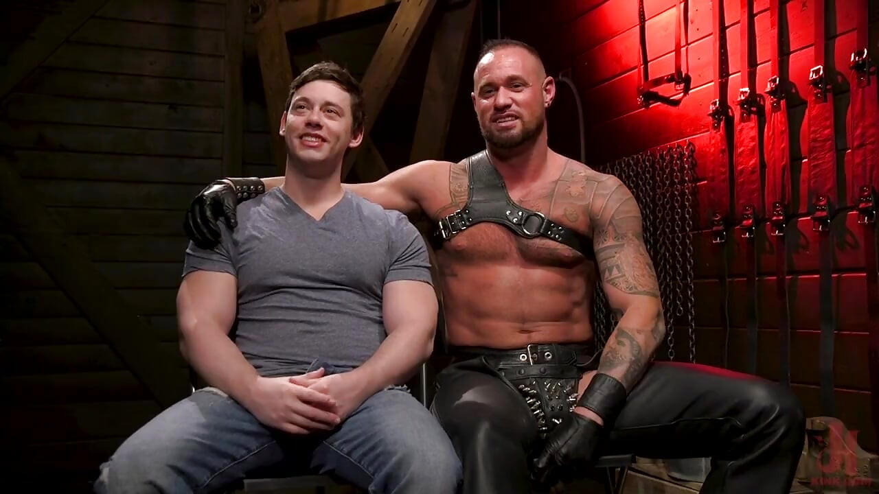 The torment of tobias: muscle hunk submits to michael roman
